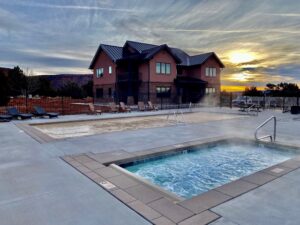 Utah Fall Outdoor Lodge