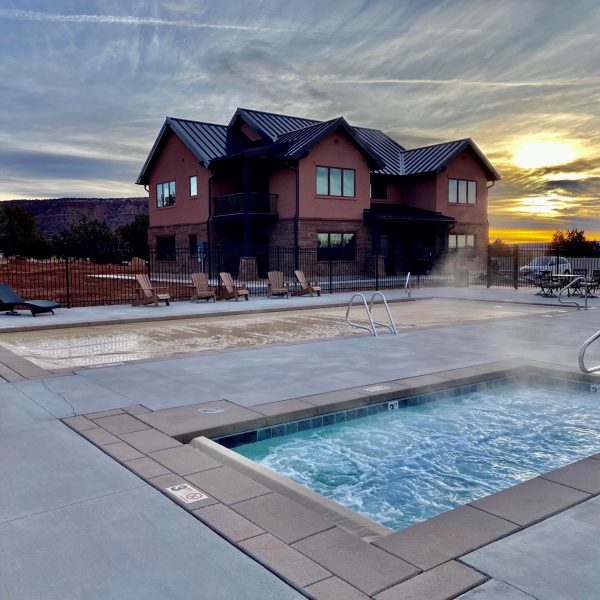 Utah Fall Outdoor Lodge